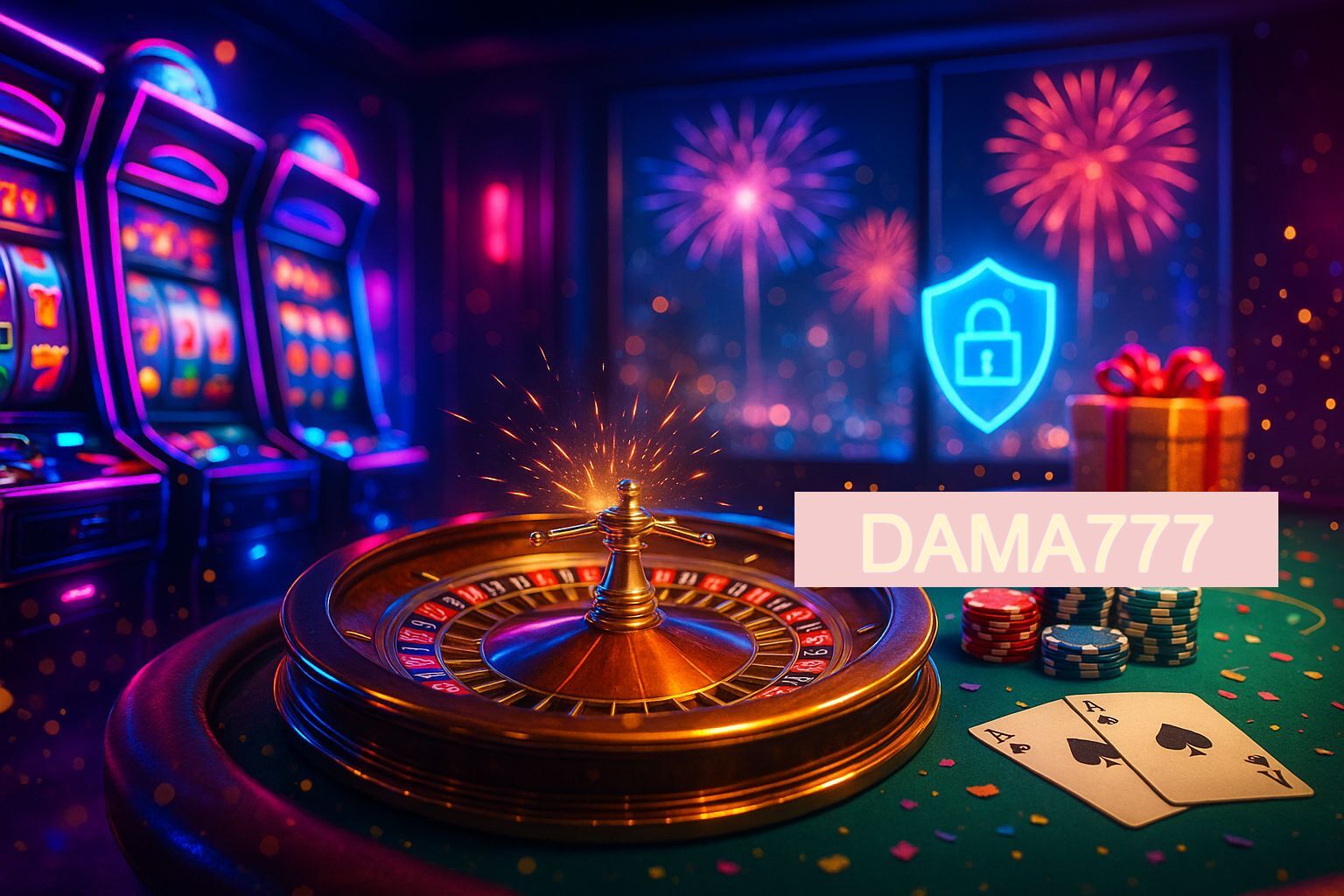 Jogos emocionantes no DAMA777